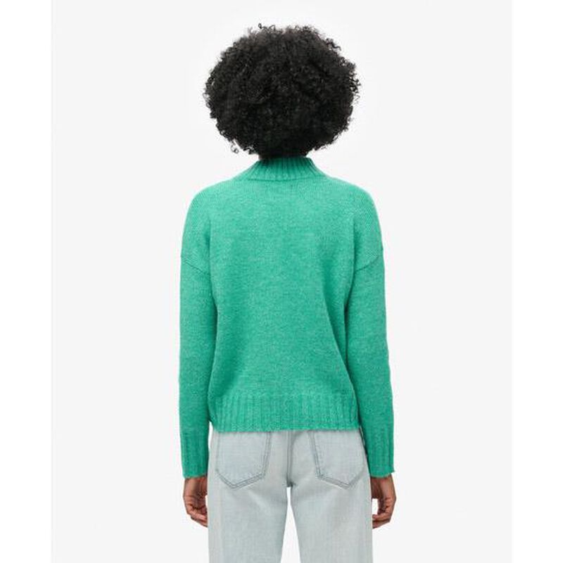 Superdry Essential Mock Neck Jumper image number 1